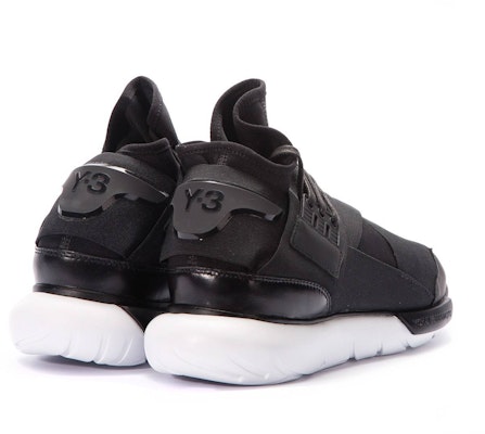 adidas Y-3 Qasa High 'Core Black' Hitam Inti AQ5499 Lookbook adidas Y-3 Qasa High 'Core Black' Hitam Inti AQ5499