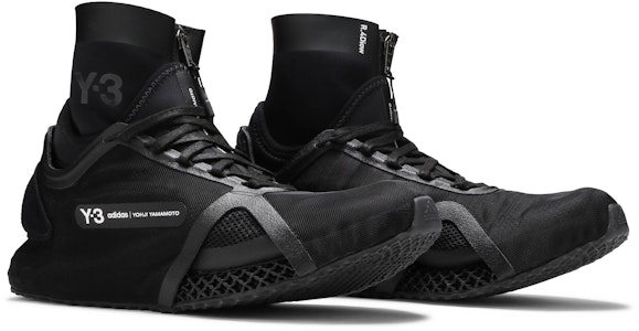 adidas Y-3 Runner 4D IOW Tinggi 'Hitam' GZ9141 Cheap adidas Y-3 Runner 4D IOW Tinggi 'Hitam' GZ9141