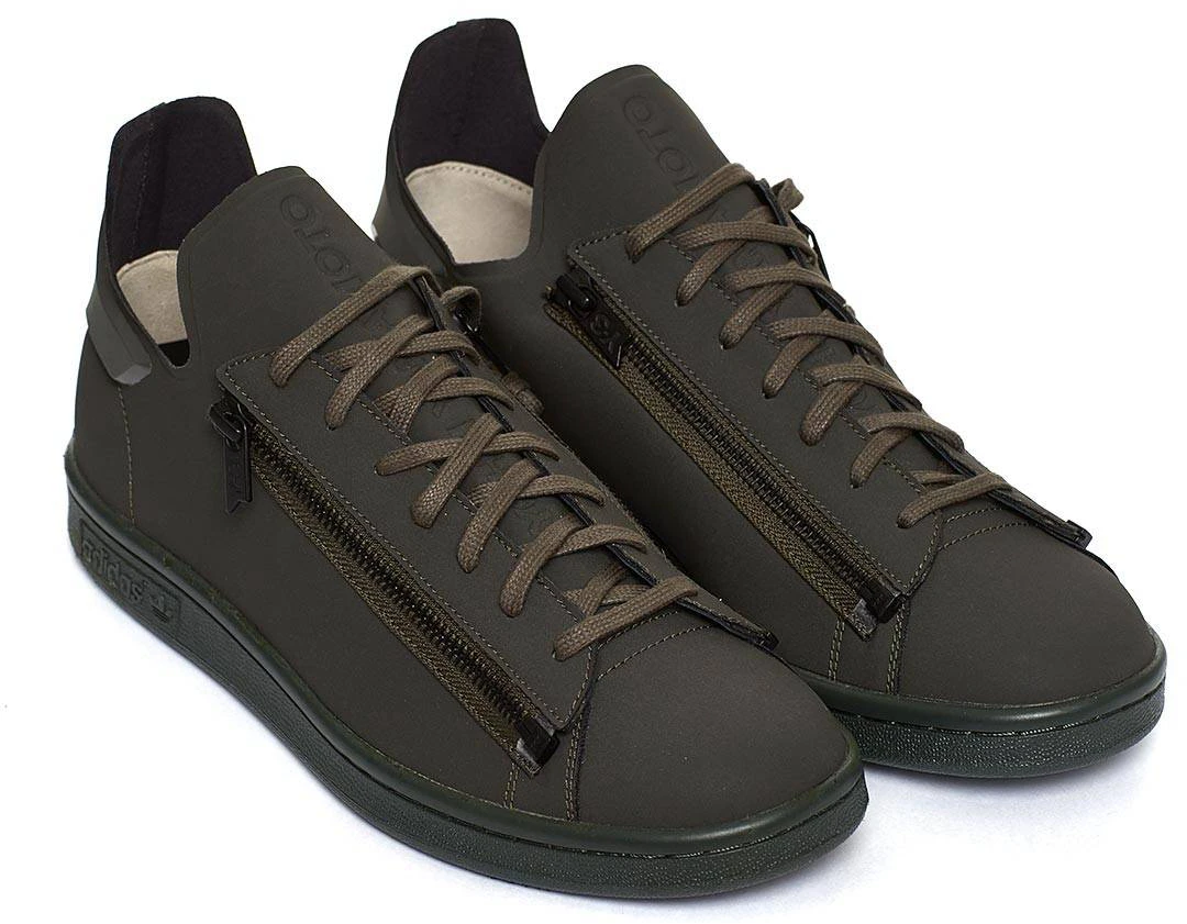 adidas-y-3-stan-smith-zip-dark-olive