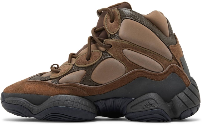 adidas Yeezy 500 High 'Taupe Black' GX4553 Lookbook adidas Yeezy 500 High 'Taupe Black' GX4553