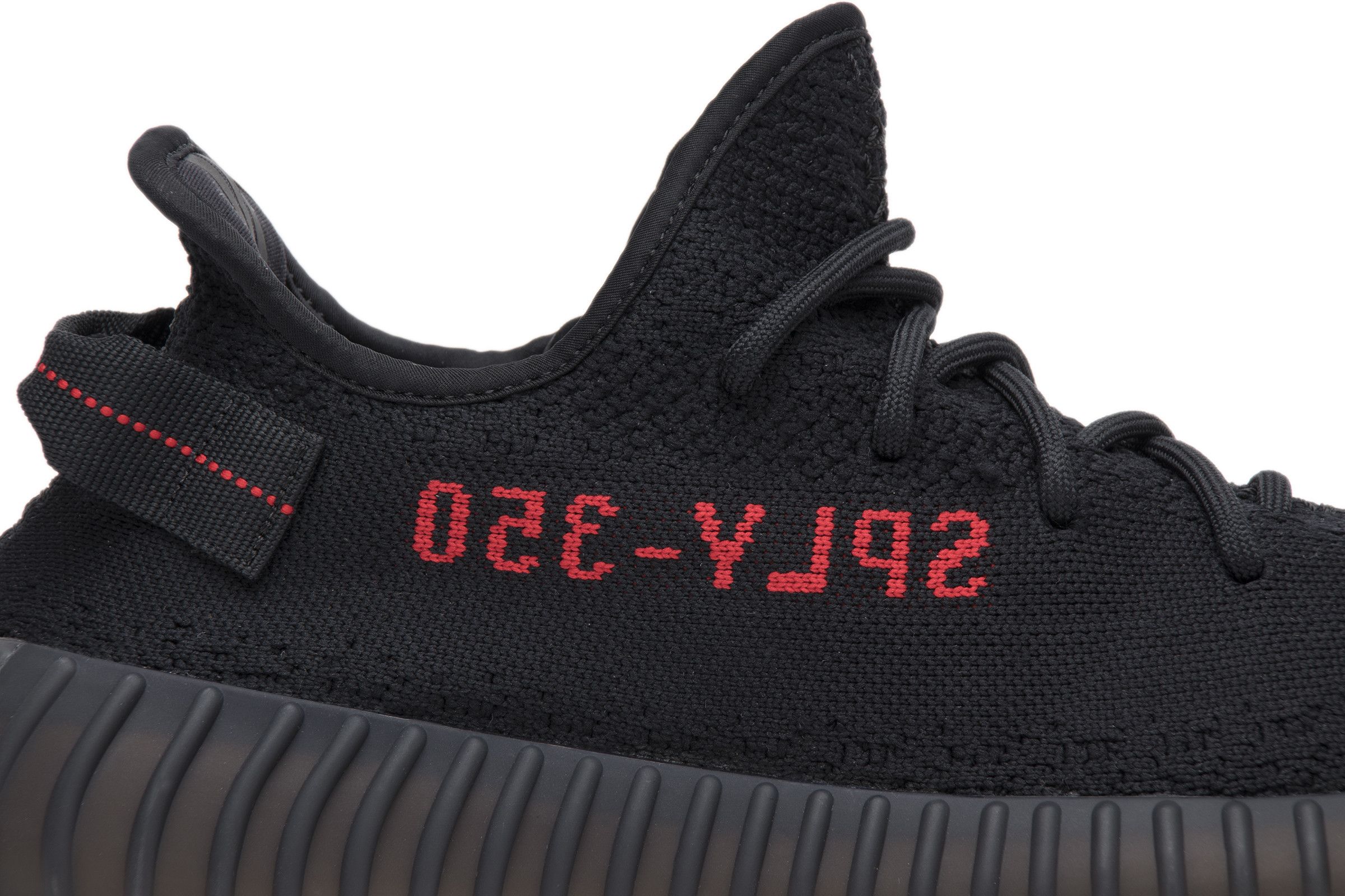 Lookbook adidas Yeezy Boost 350 V2 ''Bred'' Zwart Rood CP9652