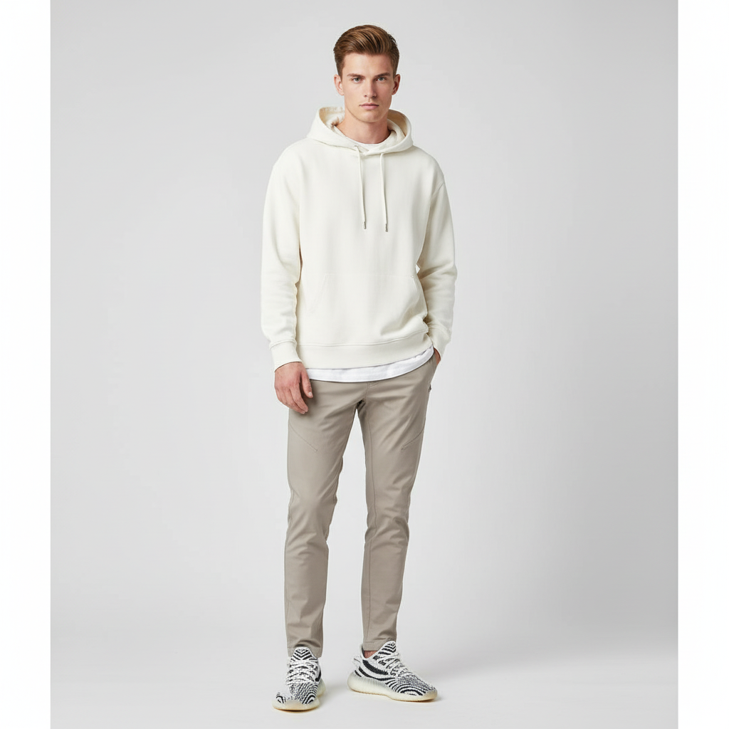 Lookbook イージーブースト350 V2 "ゼブラ" (Bieber愛用) CP9654