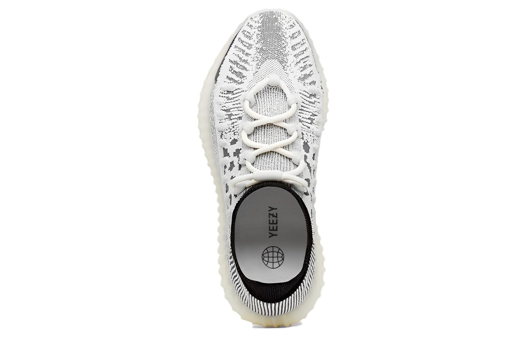 Lookbook adidas originals Yeezy Boost 350 V2 熊貓 Cmpct "Panda" 減震防滑耐磨 低幫 運動休閒鞋 男女同款 白黑 2023年發售款