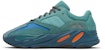 adidas Yeezy Boost 700 'Faded Azure' dalam warna Biru Kemilau. GZ2002
