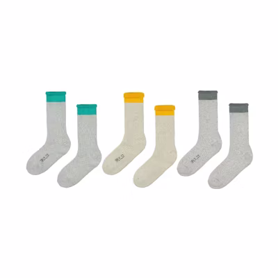 Yeezy Bouclette Socks (3 Pack) Color Four