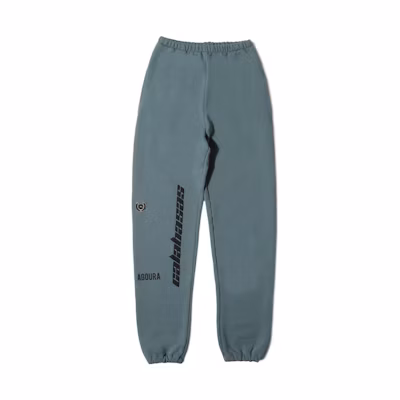 Yeezy Calabasas Embroidered French Terry Pants Hospital Blue