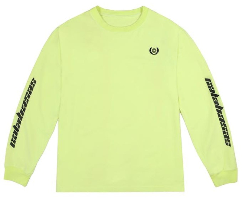 adidas-yeezy-calabasas-long-sleeves-tee-frozen-yellow
