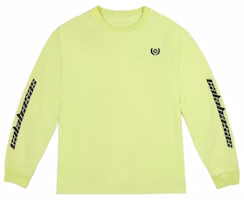 adidas Yeezy Calabasas Long Sleeves Tee Frozen Yellow adidas Yeezy Calabasas Long Sleeves Tee Frozen Yellow