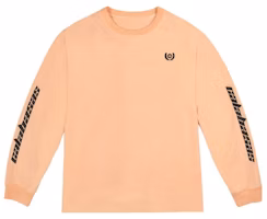 adidas Yeezy Calabasas Long Sleeves Tee Neon Orange adidas Yeezy Calabasas Long Sleeves Tee Neon Orange