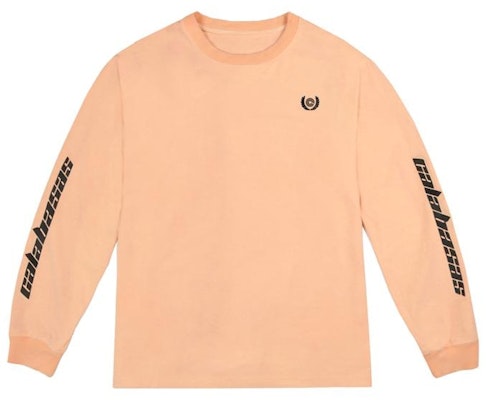 adidas Yeezy Calabasas Long Sleeves Tee Neon Orange Buy adidas Yeezy Calabasas Long Sleeves Tee Neon Orange