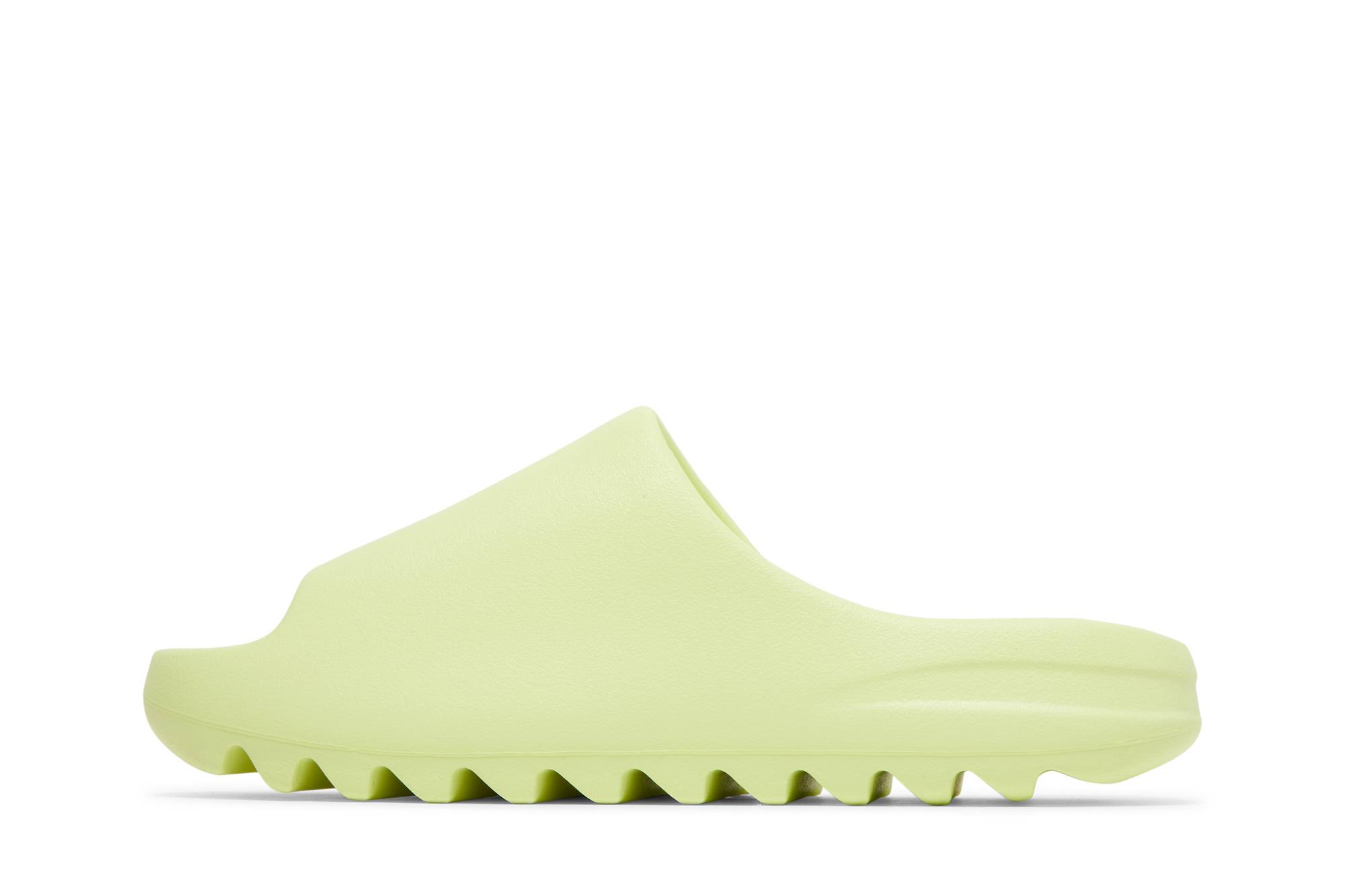 Shop 愛迪達 Yeezy 拖鞋 '螢光綠' (2022) (補貨) HQ6447