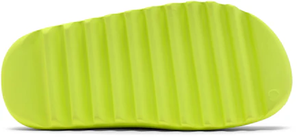 Shop 阿迪達斯 Yeezy 拖鞋 '螢光綠' GX6138