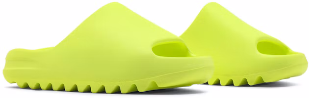 Cheap 阿迪達斯 Yeezy 拖鞋 '螢光綠' GX6138