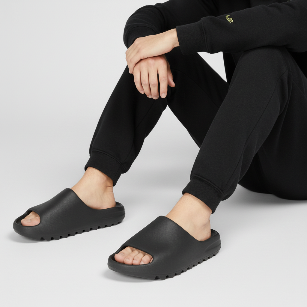 Order adidas Yeezy 拖鞋 'Onyx' HQ6448