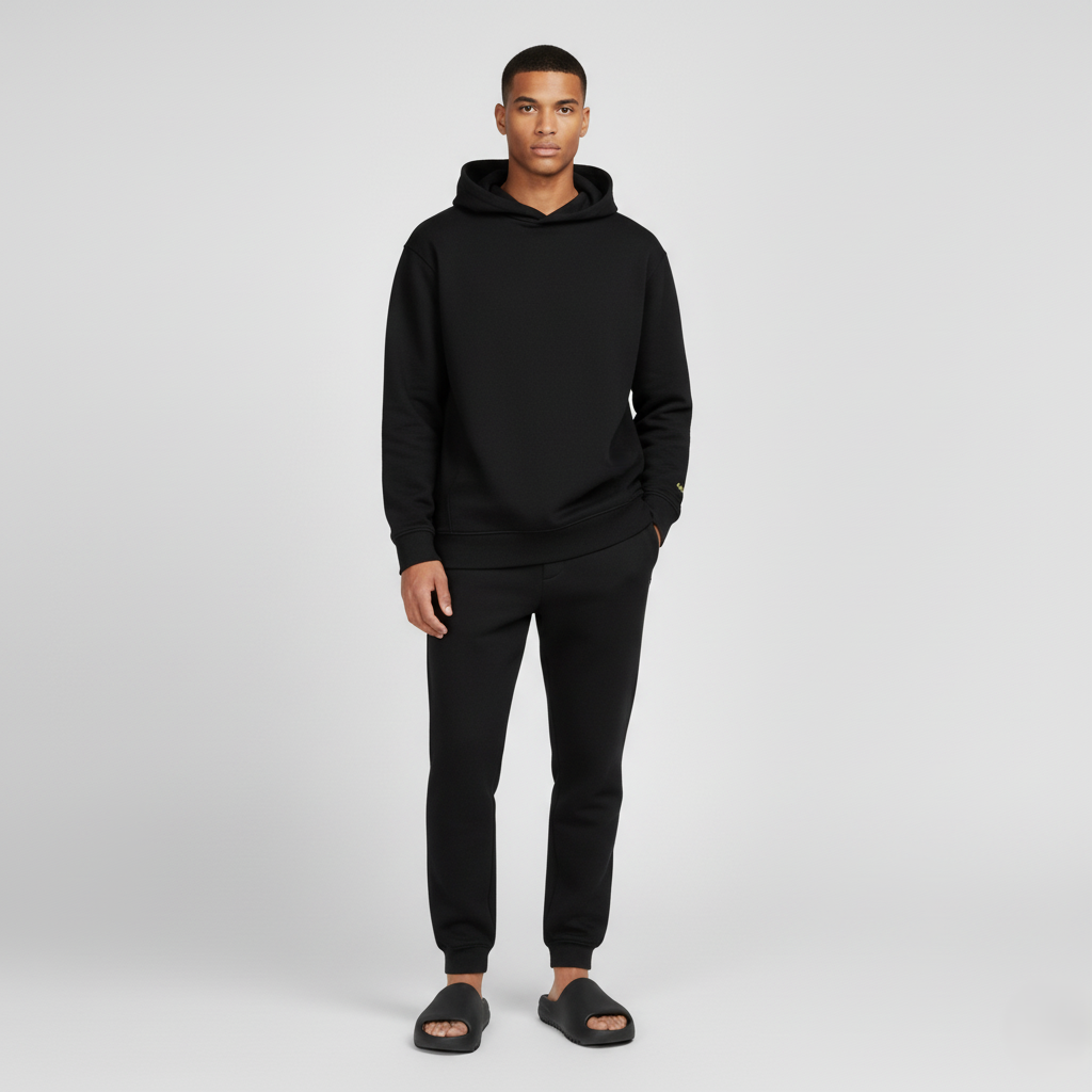 Lookbook adidas Yeezy 拖鞋 'Onyx' HQ6448