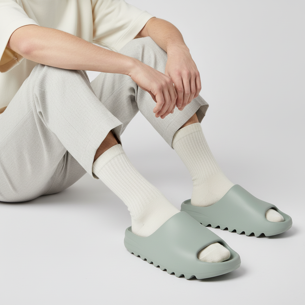 Order Adidas Yeezy 拖鞋 '鹽' ID5480