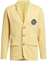 adidas Yellow Single-Breasted Long-Sleeve Blazer with Logo IP9224 adidas Yellow Single-Breasted Long-Sleeve Blazer with Logo IP9224