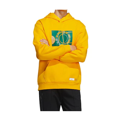 adidas Yellow Training Sweatshirt Casual Wear GP4803