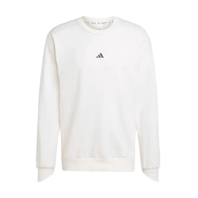 adidas Yoga Crewneck Sweatshirt Moisture-Wicking Pullover - White JF4239