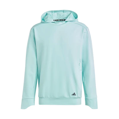 adidas Yoga Training Hoodie Light Blue Letter Print Sweatshirt IN7923