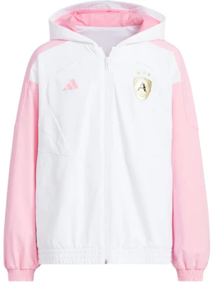 阿迪达斯青少年防水条纹连帽夹克白色休闲耐用款 JN1732 Buy 阿迪达斯青少年防水条纹连帽夹克白色休闲耐用款 JN1732