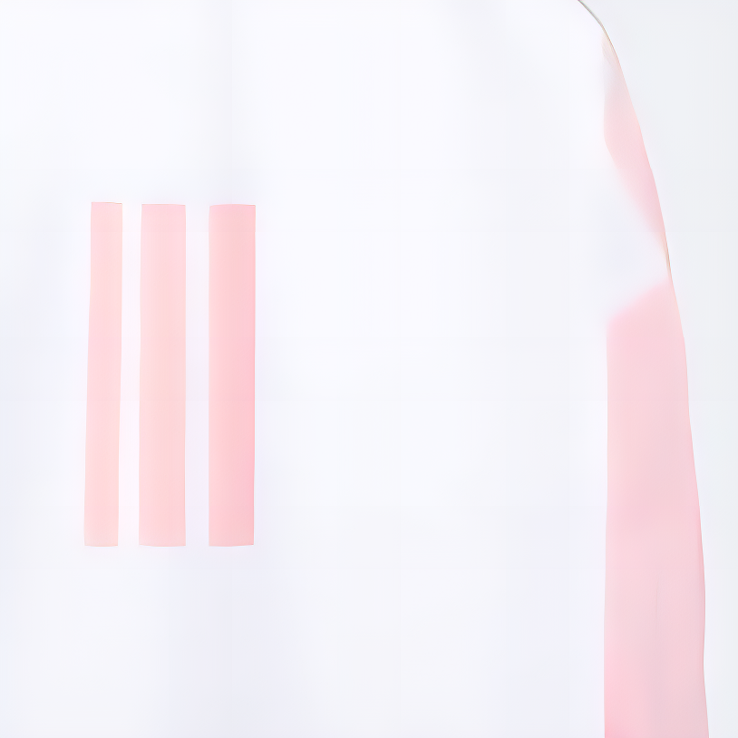 Shop 阿迪达斯青少年防水条纹连帽夹克白色休闲耐用款 JN1732