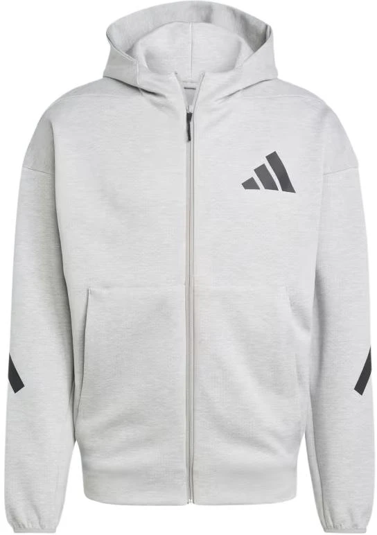 adidas-z-n-e-full-zip-hoodie-gray-casual-long-sleeve-track-jacket-jf-2450
