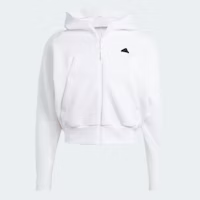 adidas Z.N.E. Full-Zip Hoodie White (WMNS) adidas Z.N.E. Full-Zip Hoodie White (WMNS)