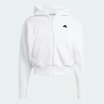 adidas Z.N.E. Full-Zip Hoodie White (WMNS) Buy adidas Z.N.E. Full-Zip Hoodie White (WMNS)