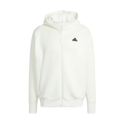 adidas Z N E Premium Full-Zip Hooded Track Jacket Off-White IR5208
