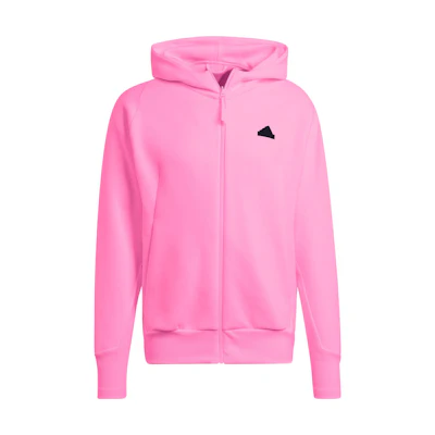 adidas Z N E Premium Full-Zip Hoodie Jacket Pink IN5091
