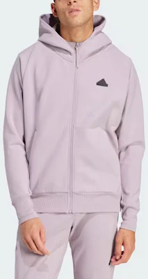 阿迪达斯ZNE冬季连帽夹克浅紫色 IN1847 Lookbook 阿迪达斯ZNE冬季连帽夹克浅紫色 IN1847