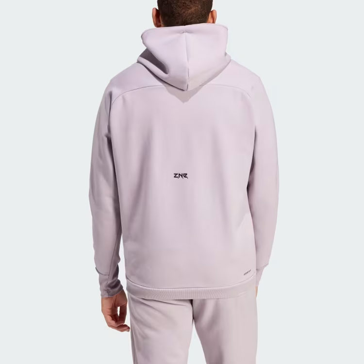 Shop 阿迪达斯ZNE冬季连帽夹克浅紫色 IN1847
