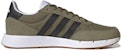 adidas Kasut Run 60s 2.0 'Focus Olive Black' GY3703
