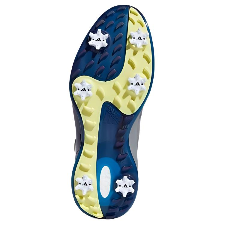 Details for adidas ZG21 Motion Primegreen BOA Golfschoenen Mid-Cut ''Grijs Geel Blauw'' GZ5277