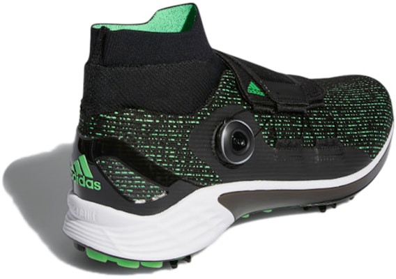 adidas ZG21 Motion Primegreen BOA Mid 'Black Screaming Green' H68592 Shop adidas ZG21 Motion Primegreen BOA Mid 'Black Screaming Green' H68592