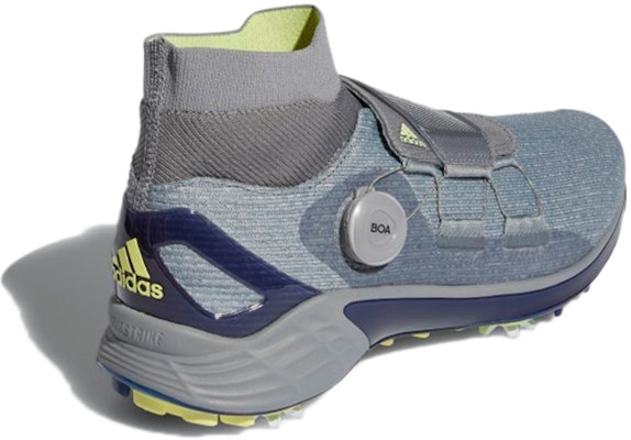 adidas ZG21 Motion Primegreen BOA Mid-Cut Golf Shoes 'Grey Pulse Yellow Blue' GZ5277 Shop adidas ZG21 Motion Primegreen BOA Mid-Cut Golf Shoes 'Grey Pulse Yellow Blue' GZ5277