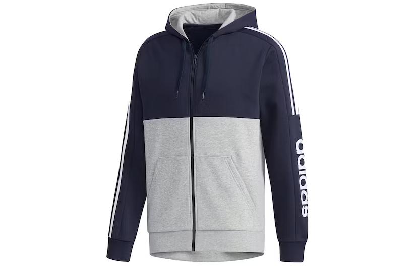 adidas Zip-Up Hooded Jacket Blue FM3447