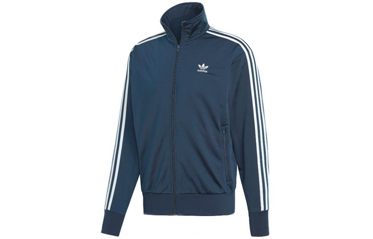 adidas Zip-Up Sports Jacket Navy Blue ED6070