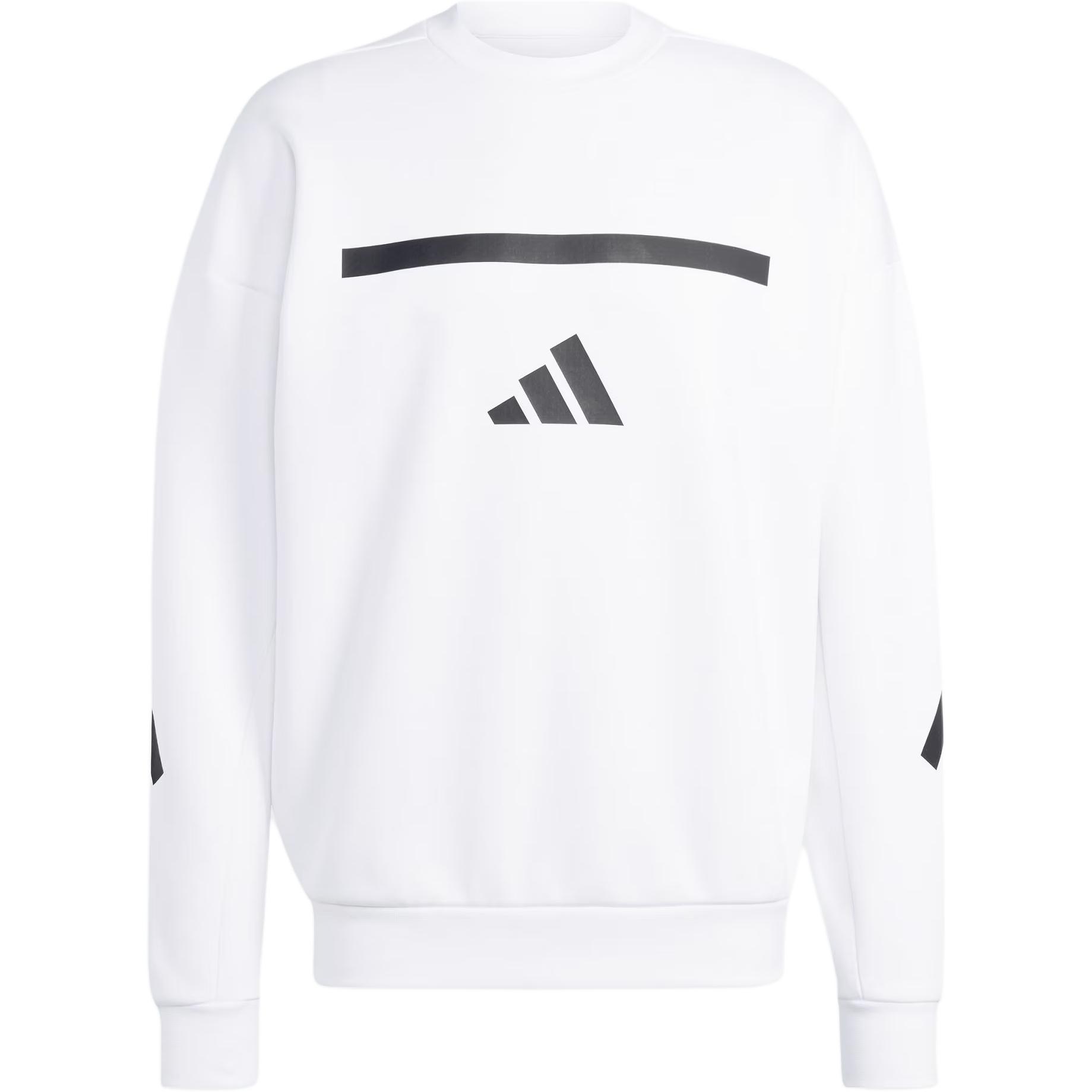 adidas ZNE FW24 Sweatshirt White Casual Pullover Sportswear JF2451