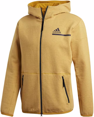 adidas ZNE FZ M Winter Gold Fleece-Lined Hooded Jacket GU2078 Order adidas ZNE FZ M Winter Gold Fleece-Lined Hooded Jacket GU2078