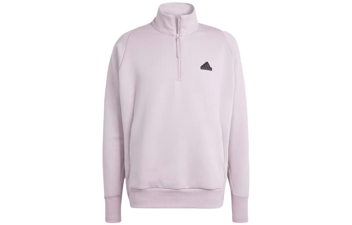 adidas ZNE Half-Zip Sweatshirt Purple Pullover IR5219