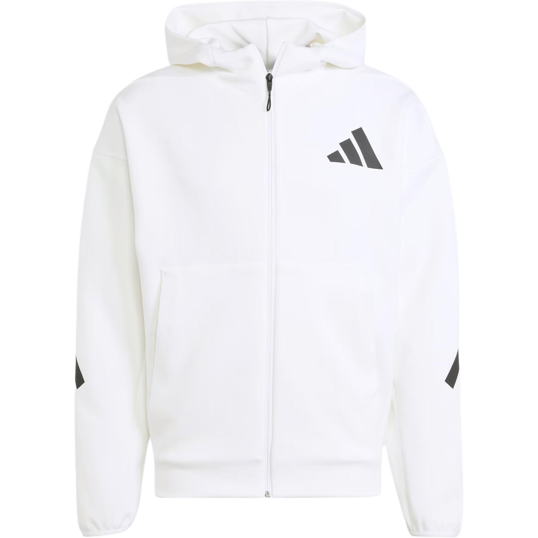 adidas ZNE Healing Series White Hoodie Jacket Casual Athleisure JF2443