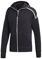 adidas ZNE Hoodie 3 0 Black Slim-Fit Casual Sports Jacket DM5543 adidas ZNE Hoodie 3 0 Black Slim-Fit Casual Sports Jacket DM5543