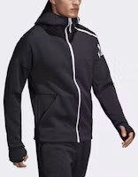 Sizing adidas ZNE Hoodie 3 0 Black Slim-Fit Casual Sports Jacket DM5543