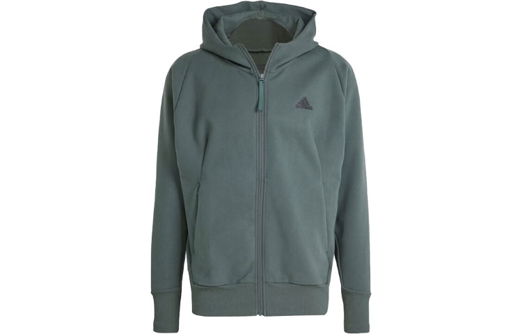 adidas ZNE Ivy Green Hooded Track Jacket Casual Sportswear IR5240