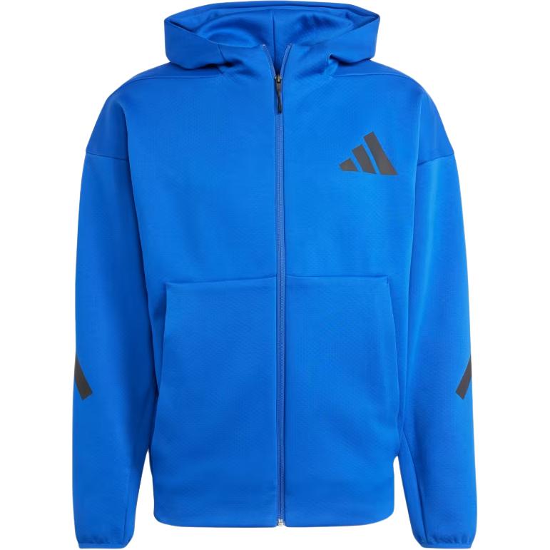 adidas ZNE Loose Fit Hoodie Zip Jacket Blue Jacket JF6388