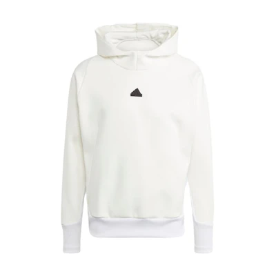 adidas ZNE Made To Be Remade Hoodie White Logo Print Long Sleeve IJ6151