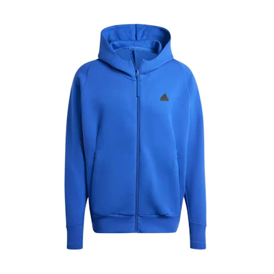 adidas ZNE Premium Full-Zip Hoodie Blue Track Jacket IR5228