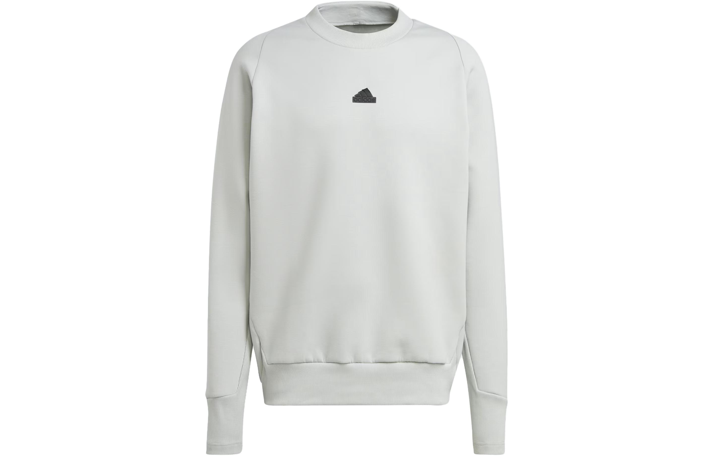 adidas ZNE Premium Sweatshirt Crewneck Long Sleeve Light Grey IN5113